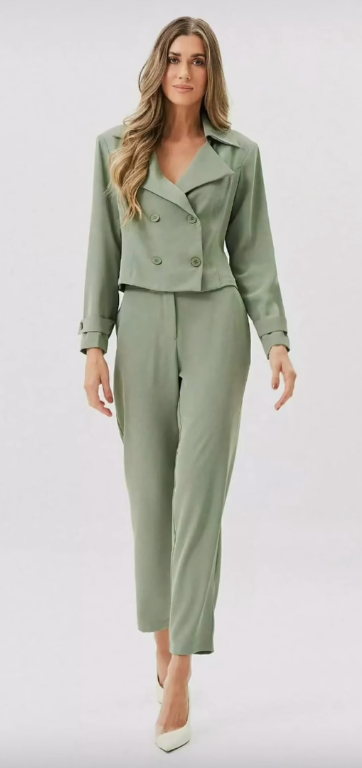 Conjunto verde feminino