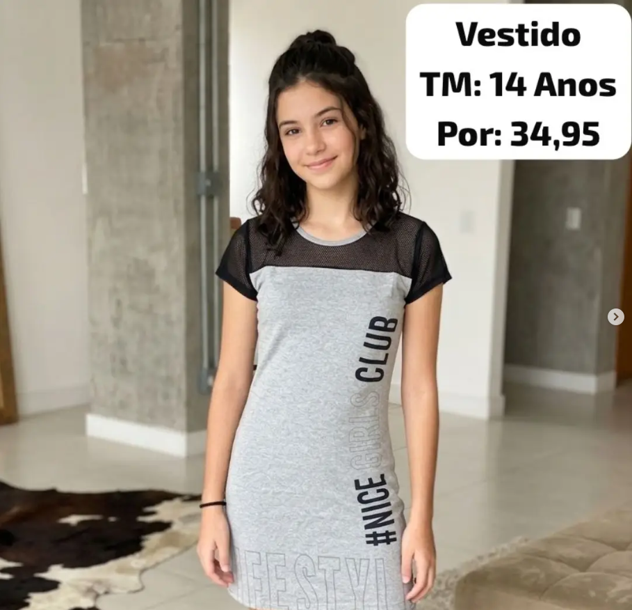 Conjunto juvenil da Exclusiva Kids